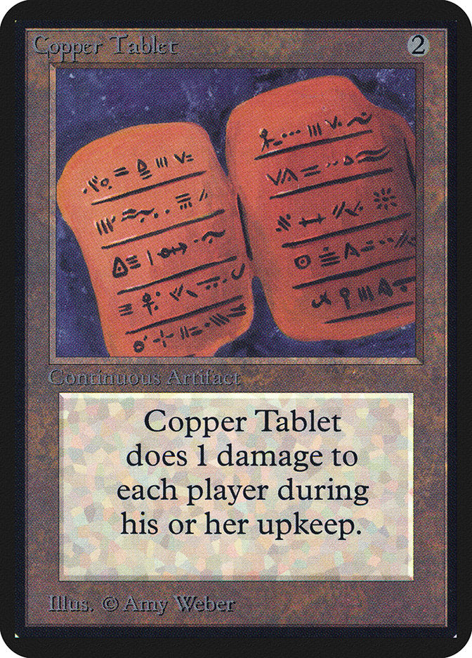 Copper Tablet [Alpha Edition] | Dragon's Lair Comics and Fantasy Houston TX