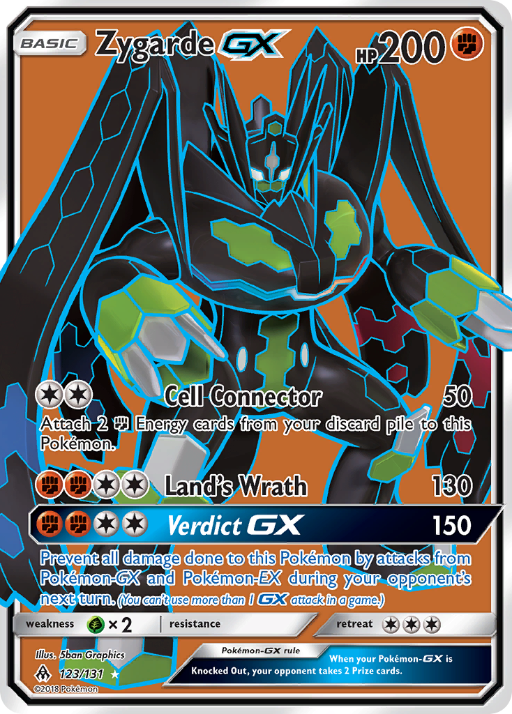 Zygarde GX (123/131) [Sun & Moon: Forbidden Light] | Dragon's Lair Comics and Fantasy Houston TX