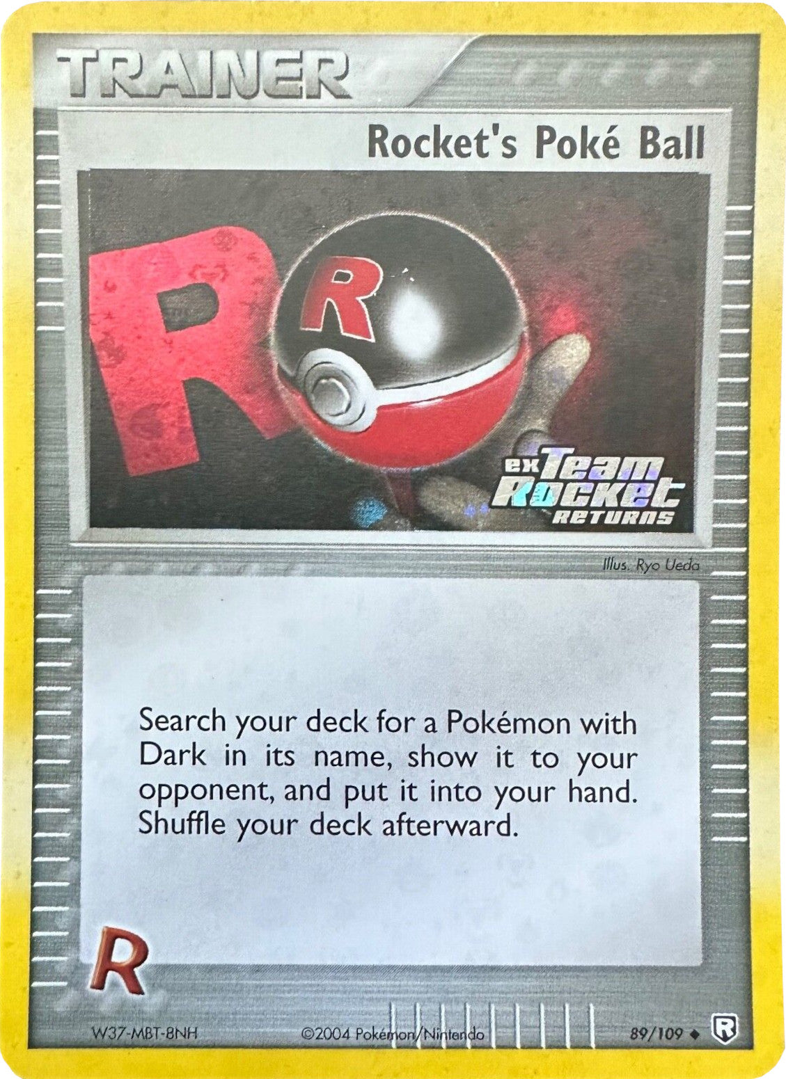 Rocket's Poke Ball (89/109) (Stamped) [EX: Team Rocket Returns] | Dragon's Lair Comics and Fantasy Houston TX