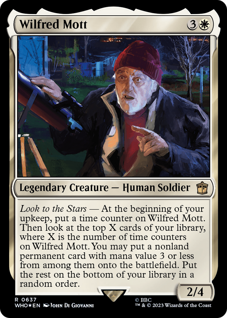 Wilfred Mott (Surge Foil) [Doctor Who] | Dragon's Lair Comics and Fantasy Houston TX