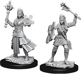 Wizkids Dungeons and Dragons Nolzur`s Marvelous Unpainted Miniatures: W8 Female Human Cleric | Dragon's Lair Comics and Fantasy Houston TX