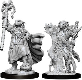 Wizkids Dungeons and Dragons Nolzur`s Marvelous Unpainted Miniatures: W8 Dragonborn Female Sorcerer | Dragon's Lair Comics and Fantasy Houston TX