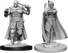 Wizkids Dungeons and Dragons Nolzur`s Marvelous Unpainted Miniatures: W8 Human Ranger & Moon Elf Sorcerer | Dragon's Lair Comics and Fantasy Houston TX