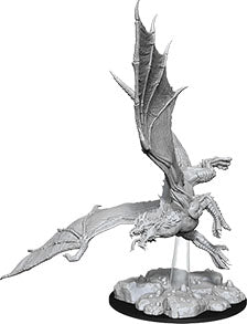 Wizkids Dungeons and Dragons Nolzur`s Marvelous Unpainted Miniatures: W8 Young Green Dragon | Dragon's Lair Comics and Fantasy Houston TX