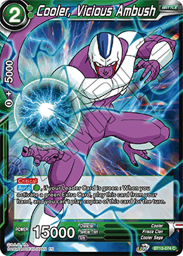 Cooler, Vicious Ambush (Common) (BT13-074) [Supreme Rivalry] | Dragon's Lair Comics and Fantasy Houston TX