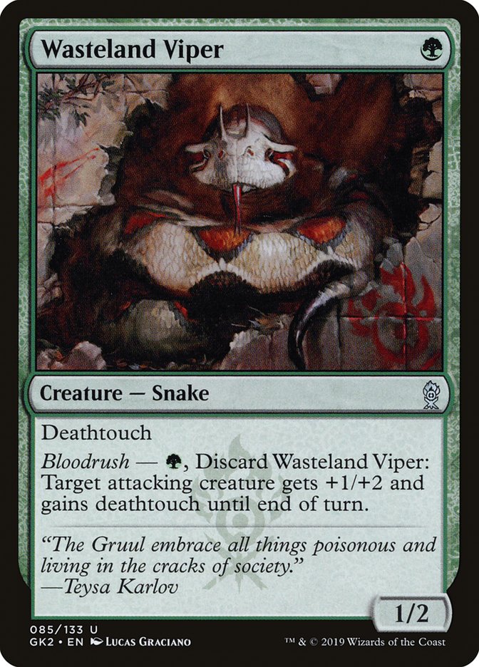 Wasteland Viper [Ravnica Allegiance Guild Kit] | Dragon's Lair Comics and Fantasy Houston TX