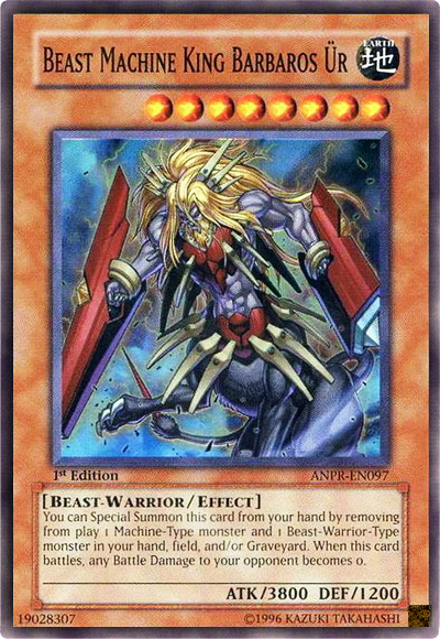 Beast Machine King Barbaros Ur [ANPR-EN097] Super Rare | Dragon's Lair Comics and Fantasy Houston TX