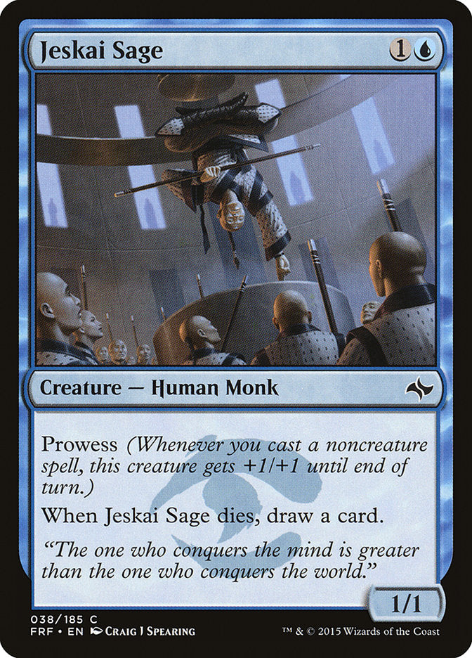 Jeskai Sage [Fate Reforged] | Dragon's Lair Comics and Fantasy Houston TX