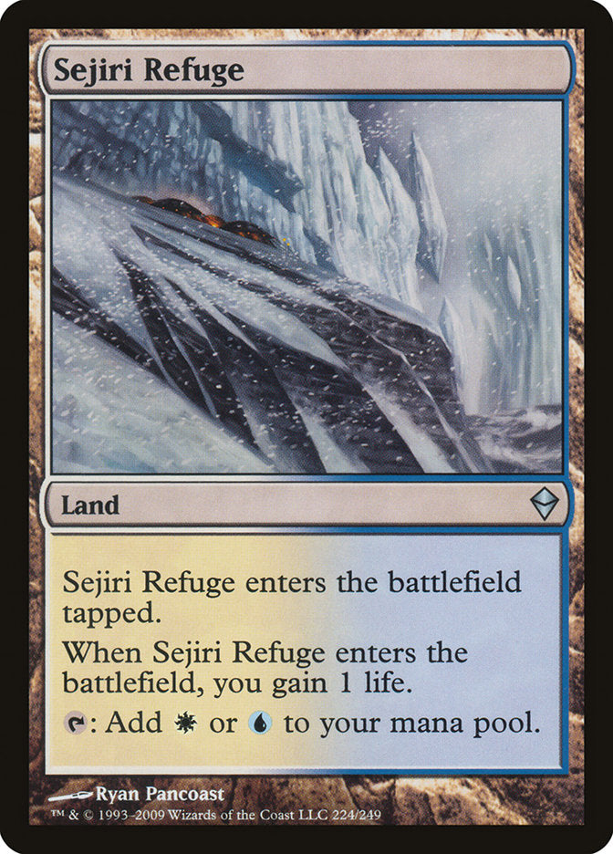 Sejiri Refuge [Zendikar] | Dragon's Lair Comics and Fantasy Houston TX