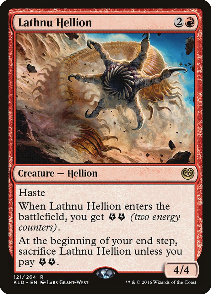 Lathnu Hellion [Kaladesh] | Dragon's Lair Comics and Fantasy Houston TX