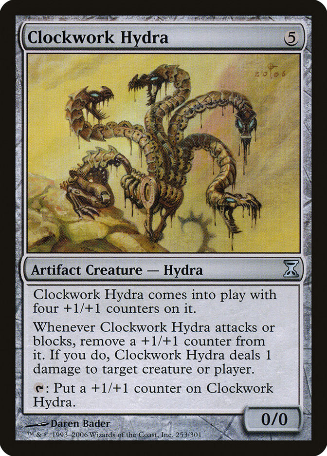 Clockwork Hydra [Time Spiral] | Dragon's Lair Comics and Fantasy Houston TX