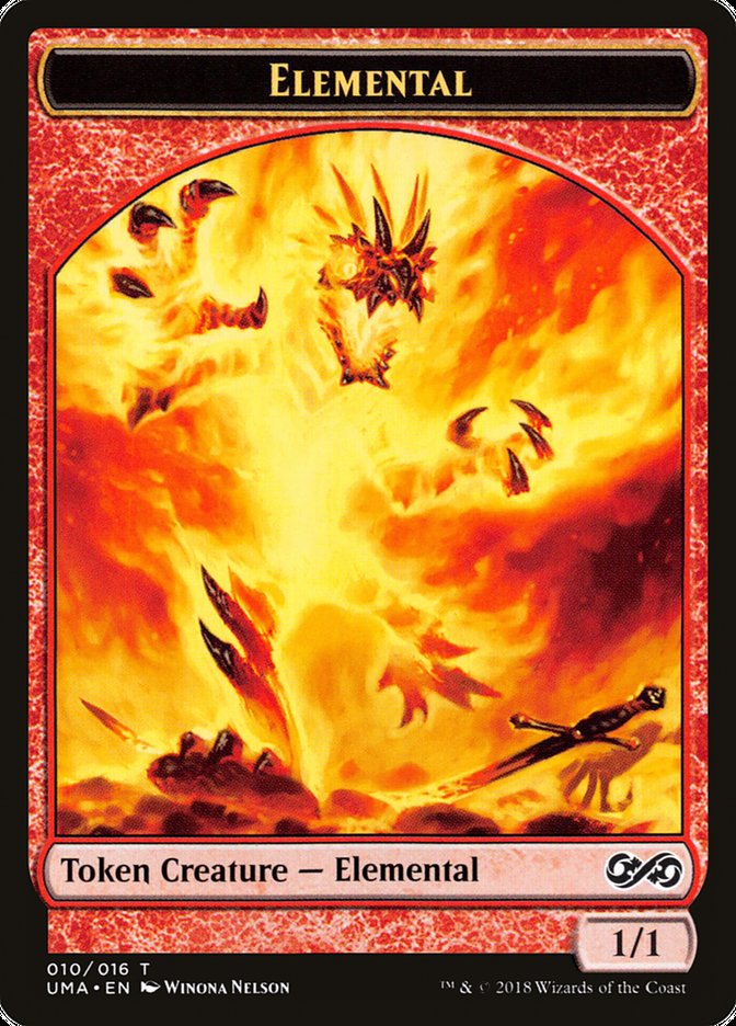 Elemental Token (010/016) [Ultimate Masters Tokens] | Dragon's Lair Comics and Fantasy Houston TX