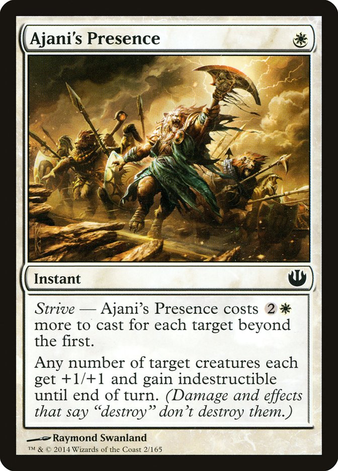 Ajani's Presence [Journey into Nyx] | Dragon's Lair Comics and Fantasy Houston TX