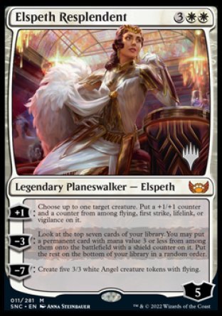 Elspeth Resplendent (Promo Pack) [Streets of New Capenna Promos] | Dragon's Lair Comics and Fantasy Houston TX