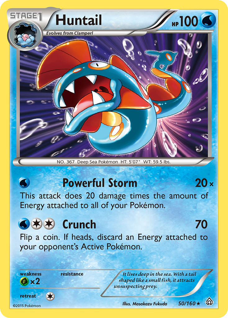 Huntail (50/160) [XY: Primal Clash] | Dragon's Lair Comics and Fantasy Houston TX