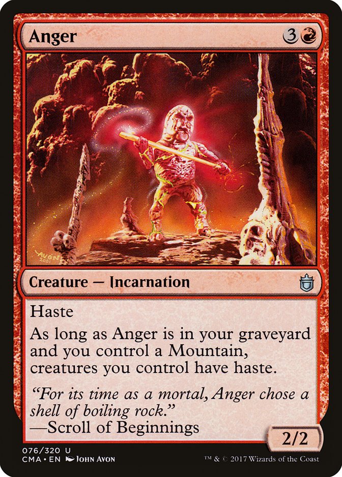 Anger [Commander Anthology] | Dragon's Lair Comics and Fantasy Houston TX