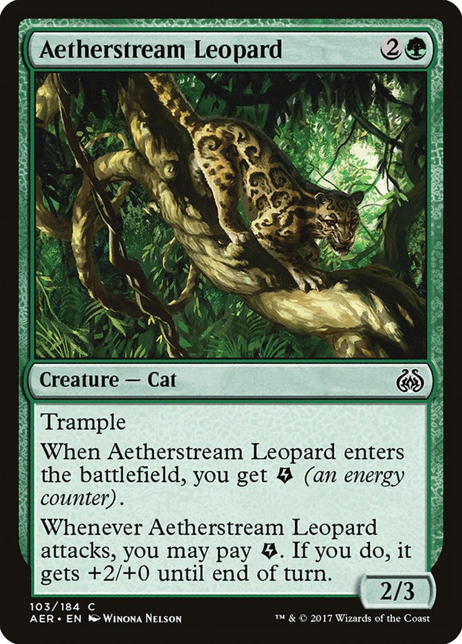 Aetherstream Leopard [Aether Revolt] | Dragon's Lair Comics and Fantasy Houston TX