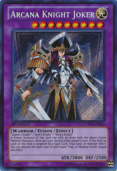 Arcana Knight Joker [LCYW-EN051] Secret Rare | Dragon's Lair Comics and Fantasy Houston TX