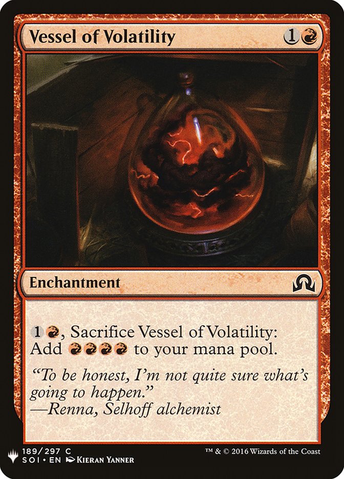 Vessel of Volatility [Mystery Booster] | Dragon's Lair Comics and Fantasy Houston TX