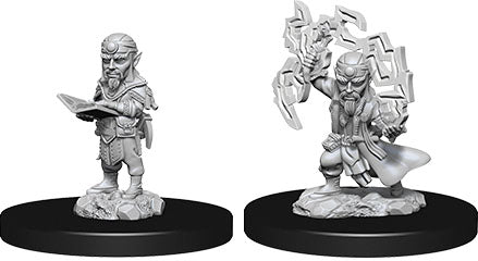 Wizkids Pathfinder Deep Cuts Unpainted Miniatures: W9 Male Gnome Sorcerer | Dragon's Lair Comics and Fantasy Houston TX