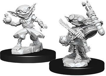 Wizkids Pathfinder Deep Cuts Unpainted Miniatures: W9 Male Goblin Alchemist | Dragon's Lair Comics and Fantasy Houston TX