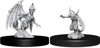 Wizkids Dungeons and Dragons Nolzur`s Marvelous Unpainted Miniatures: W9 Quasit & Imp | Dragon's Lair Comics and Fantasy Houston TX