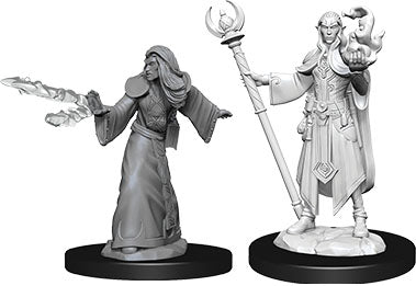 Wizkids Dungeons and Dragons Nolzur`s Marvelous Unpainted Miniatures: W9 Male Elf Wizard | Dragon's Lair Comics and Fantasy Houston TX