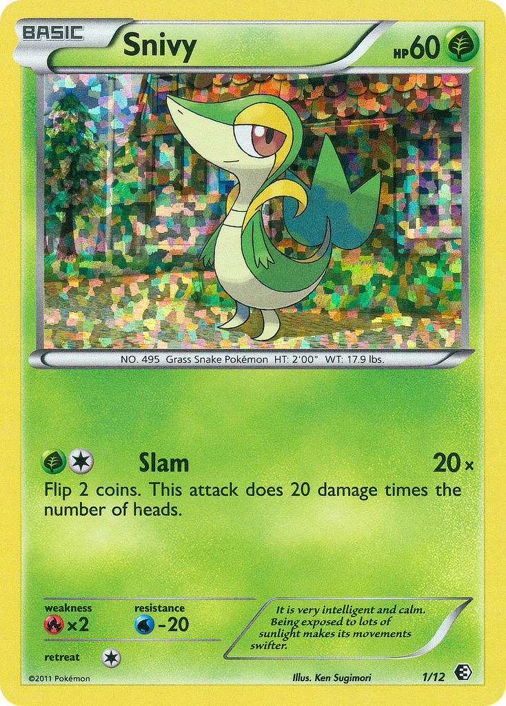 Snivy (1/12) [McDonald's Promos: 2011 Collection] | Dragon's Lair Comics and Fantasy Houston TX