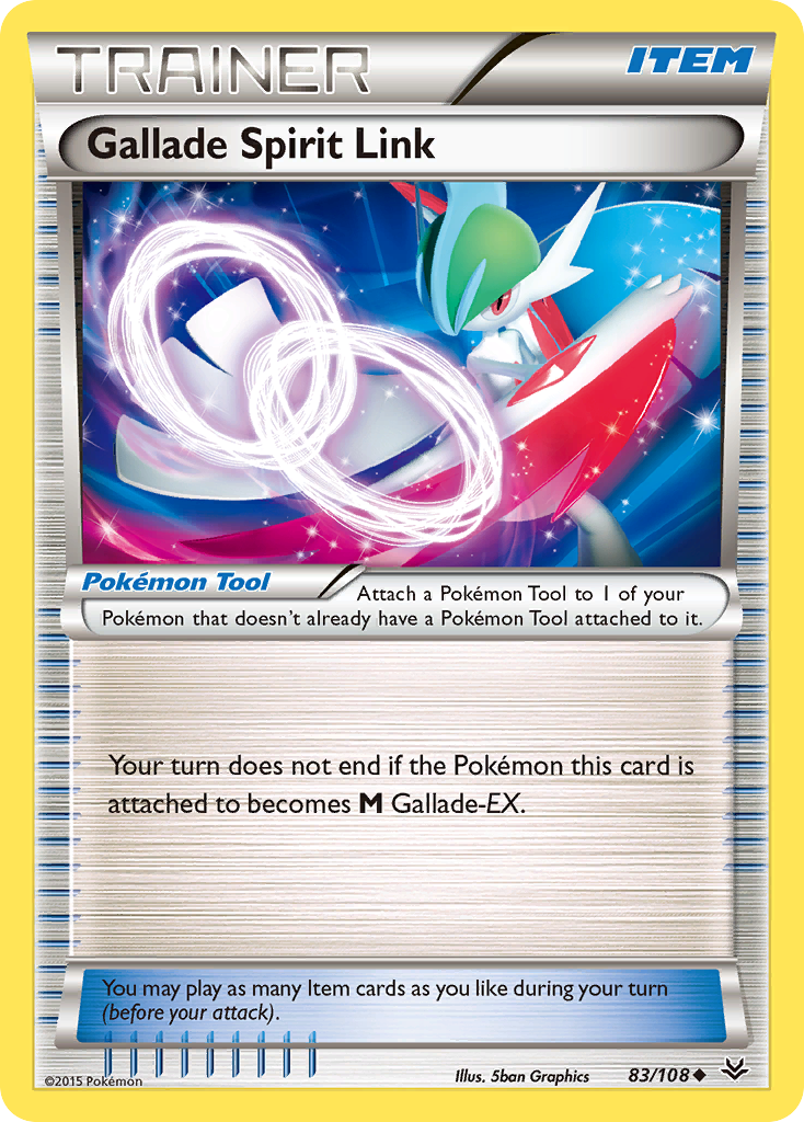 Gallade Spirit Link (83/108) [XY: Roaring Skies] | Dragon's Lair Comics and Fantasy Houston TX