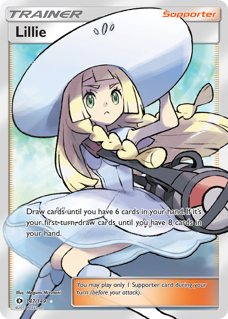 Lillie (147/149) [Sun & Moon: Base Set] | Dragon's Lair Comics and Fantasy Houston TX