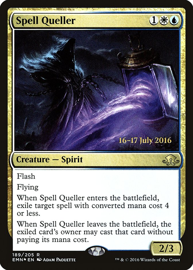 Spell Queller [Eldritch Moon Prerelease Promos] | Dragon's Lair Comics and Fantasy Houston TX