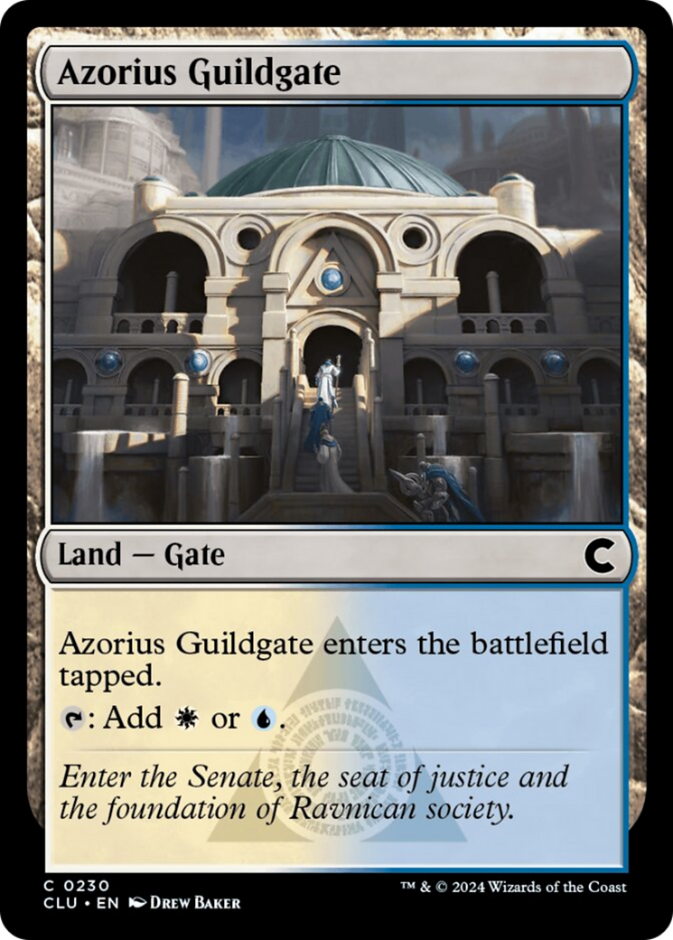 Azorius Guildgate [Ravnica: Clue Edition] | Dragon's Lair Comics and Fantasy Houston TX