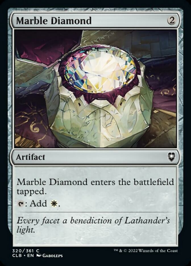 Marble Diamond [Commander Legends: Battle for Baldur's Gate] | Dragon's Lair Comics and Fantasy Houston TX