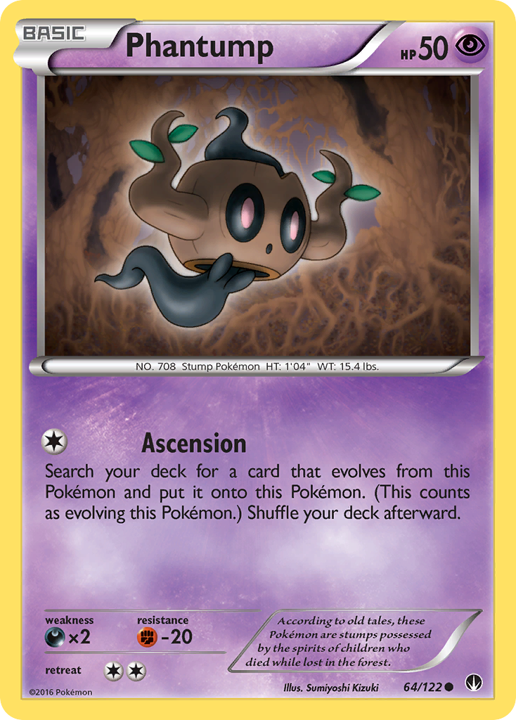 Phantump (64/122) [XY: BREAKpoint] | Dragon's Lair Comics and Fantasy Houston TX