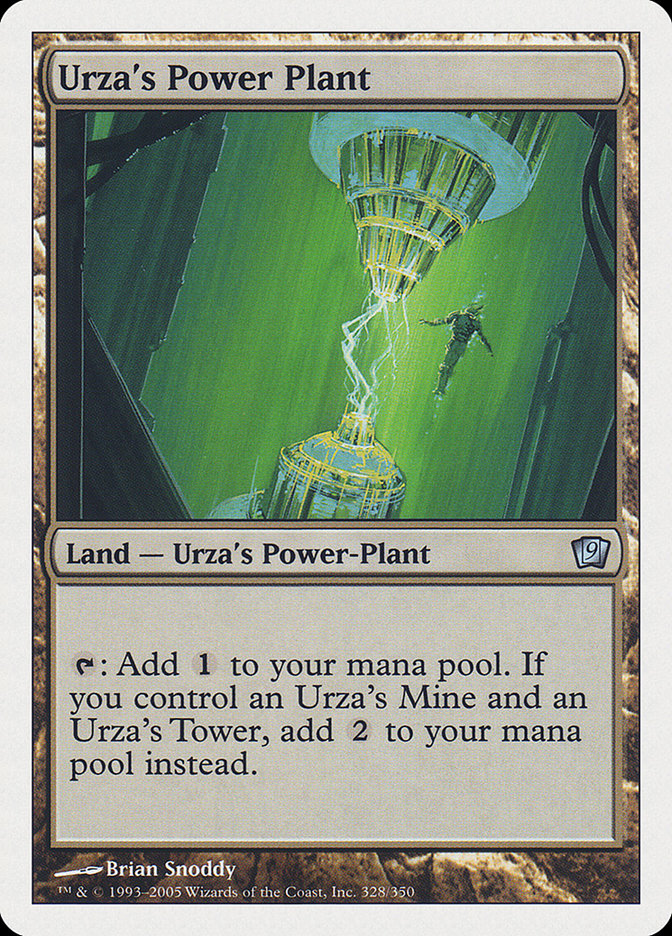 Urza's Power Plant [Ninth Edition] | Dragon's Lair Comics and Fantasy Houston TX