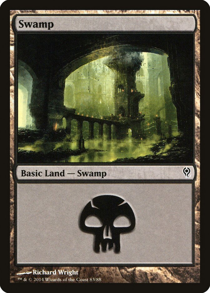 Swamp (83) [Duel Decks: Jace vs. Vraska] | Dragon's Lair Comics and Fantasy Houston TX