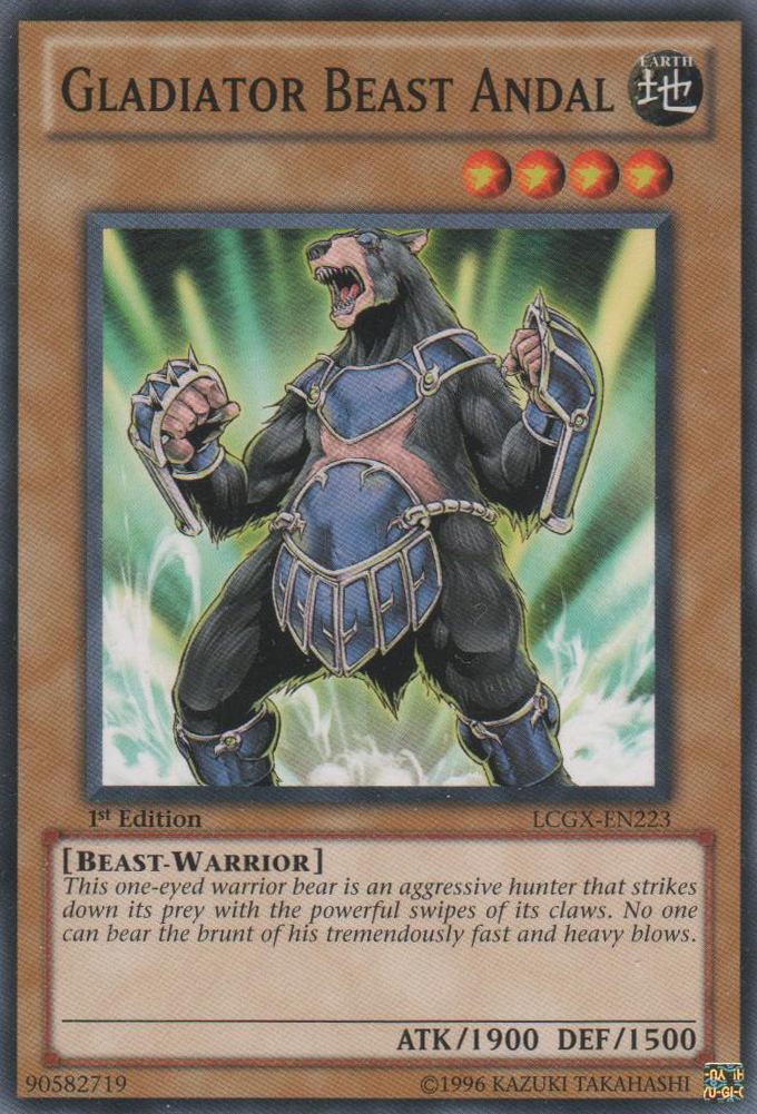 Gladiator Beast Andal [LCGX-EN223] Common | Dragon's Lair Comics and Fantasy Houston TX