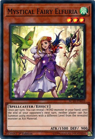 Mystical Fairy Elfuria [AC18-EN010] Super Rare | Dragon's Lair Comics and Fantasy Houston TX