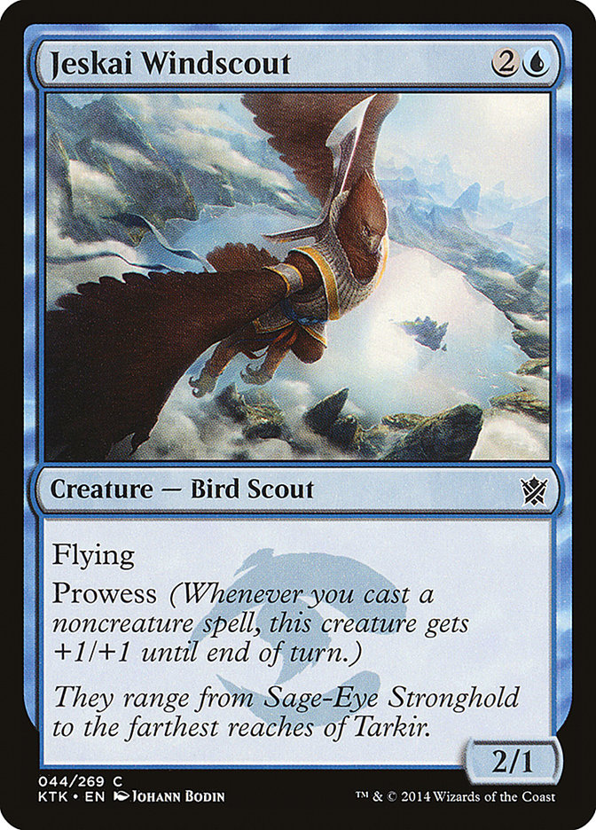 Jeskai Windscout [Khans of Tarkir] | Dragon's Lair Comics and Fantasy Houston TX