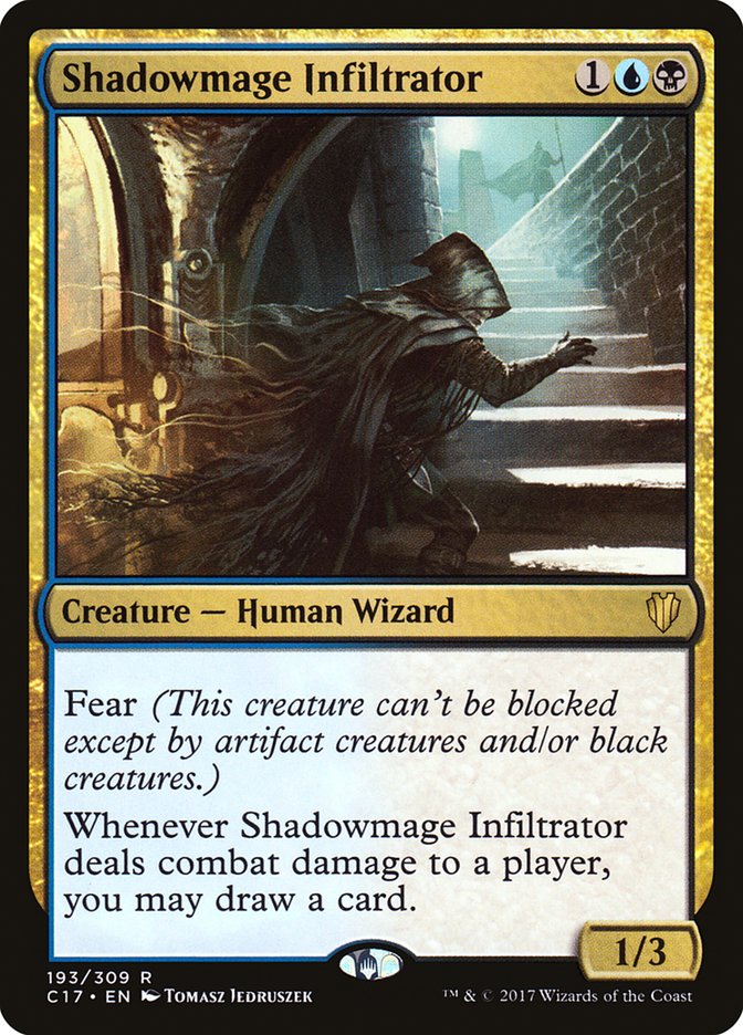 Shadowmage Infiltrator [Commander 2017] | Dragon's Lair Comics and Fantasy Houston TX