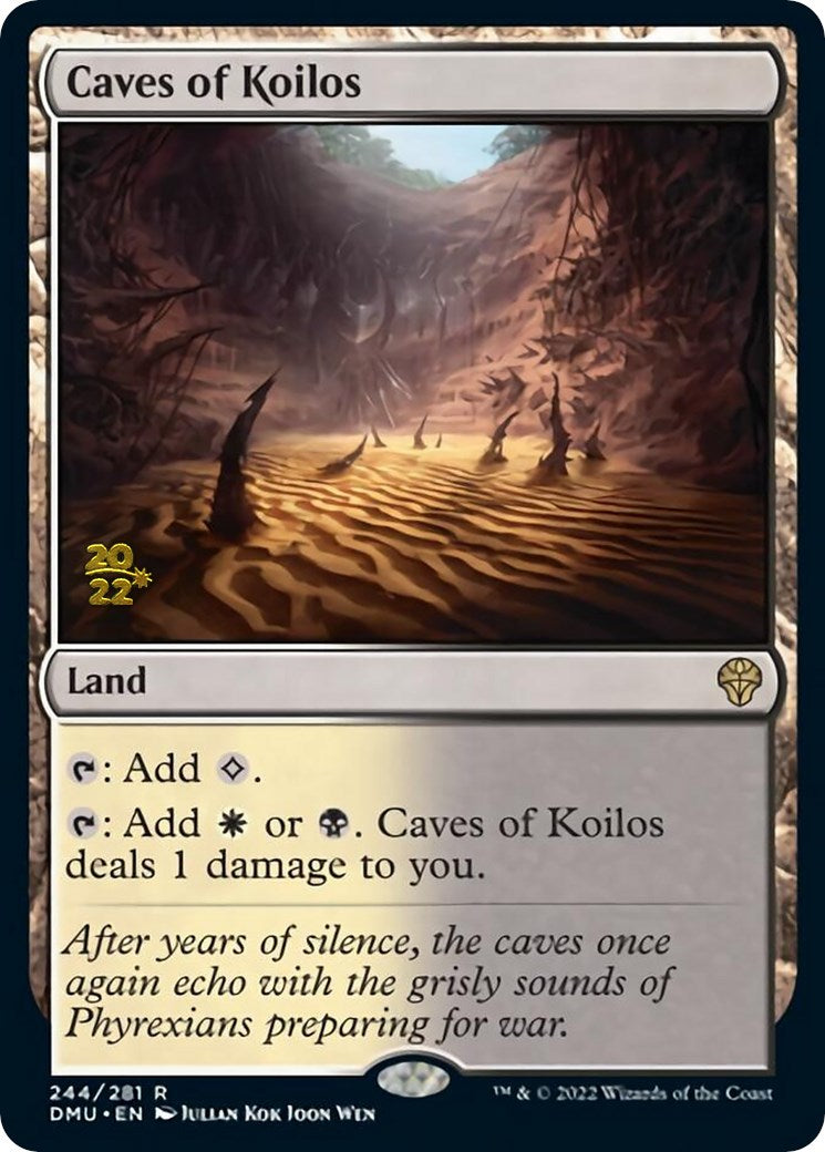 Caves of Koilos [Dominaria United Prerelease Promos] | Dragon's Lair Comics and Fantasy Houston TX