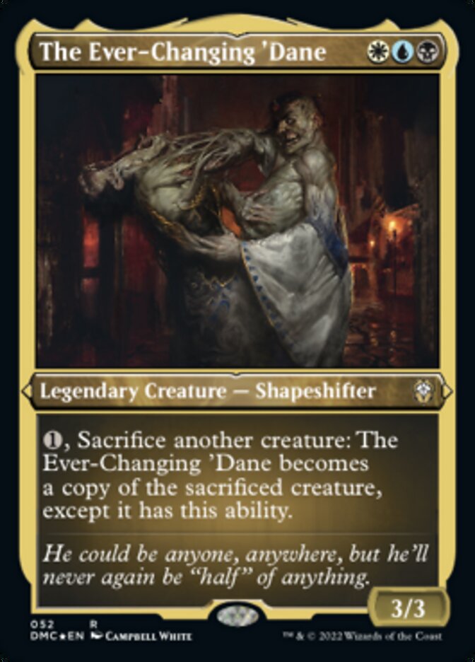 The Ever-Changing 'Dane (Foil Etched) [Dominaria United Commander] | Dragon's Lair Comics and Fantasy Houston TX