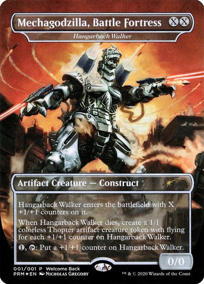 Hangarback Walker - Mechagodzilla, Battle Fortress [Love Your LGS 2020] | Dragon's Lair Comics and Fantasy Houston TX