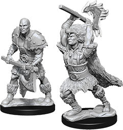 Wizkids Dungeons and Dragons Nolzur`s Marvelous Unpainted Miniatures: W10 Male Goliath Barbarian | Dragon's Lair Comics and Fantasy Houston TX