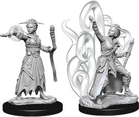 Wizkids Dungeons and Dragons Nolzur`s Marvelous Unpainted Miniatures: W10 Female Human Warlock | Dragon's Lair Comics and Fantasy Houston TX