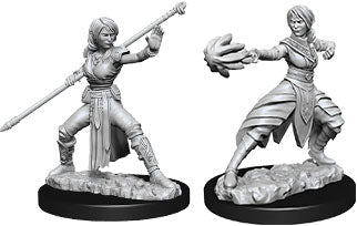 Wizkids Dungeons and Dragons Nolzur`s Marvelous Unpainted Miniatures: W10 Female Half-Elf Monk | Dragon's Lair Comics and Fantasy Houston TX