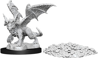 Wizkids Dungeons and Dragons Nolzur`s Marvelous Unpainted Miniatures: W10 Blue Dragon Wyrmling | Dragon's Lair Comics and Fantasy Houston TX