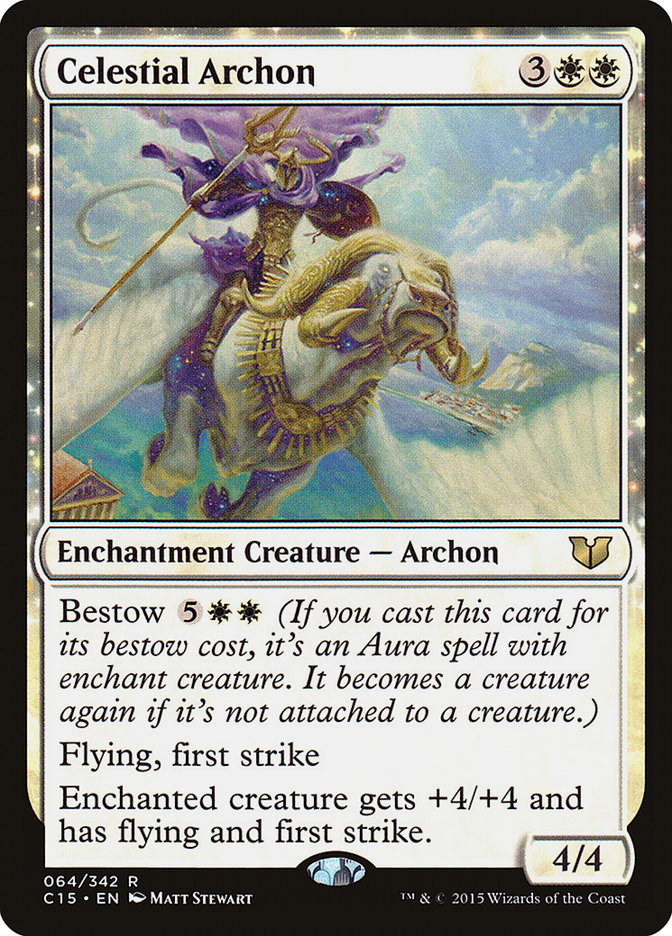 Celestial Archon [Commander 2015] | Dragon's Lair Comics and Fantasy Houston TX