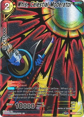 Whis, Celestial Moderator (SPR) (BT9-096) [Universal Onslaught] | Dragon's Lair Comics and Fantasy Houston TX