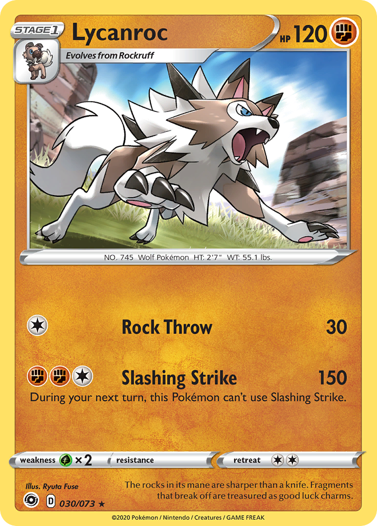 Lycanroc (030/073) [Sword & Shield: Champion's Path] | Dragon's Lair Comics and Fantasy Houston TX